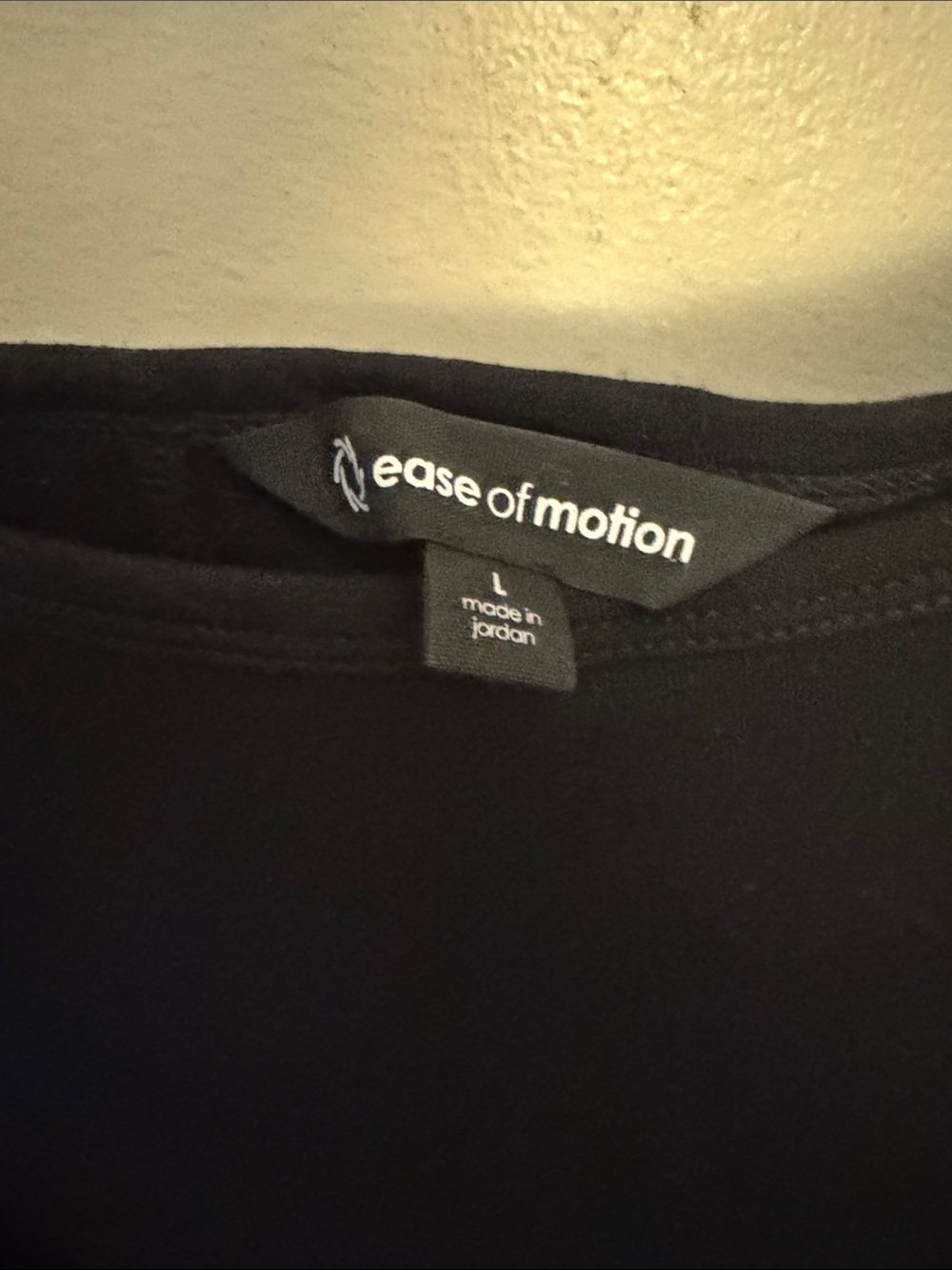 Ease of Motion Men's Black Blazer - L